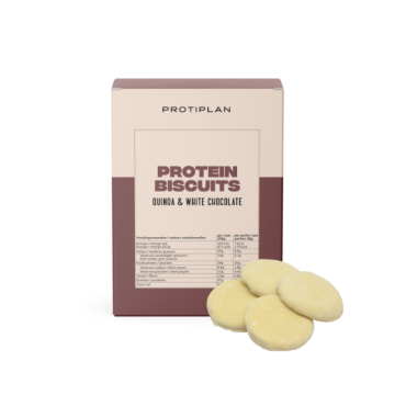 Protein Biscuit Quinoa | Witte Chocolade