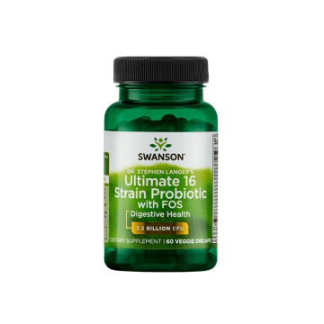 Swanson | Spijsvertering | Probiotica met FOS | Dieetwebshop.nl